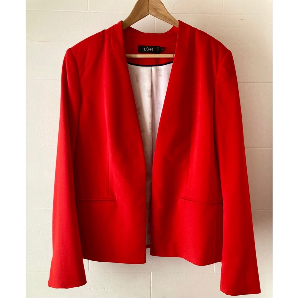 RED BLAZER - ICÔNE (SIMONS)